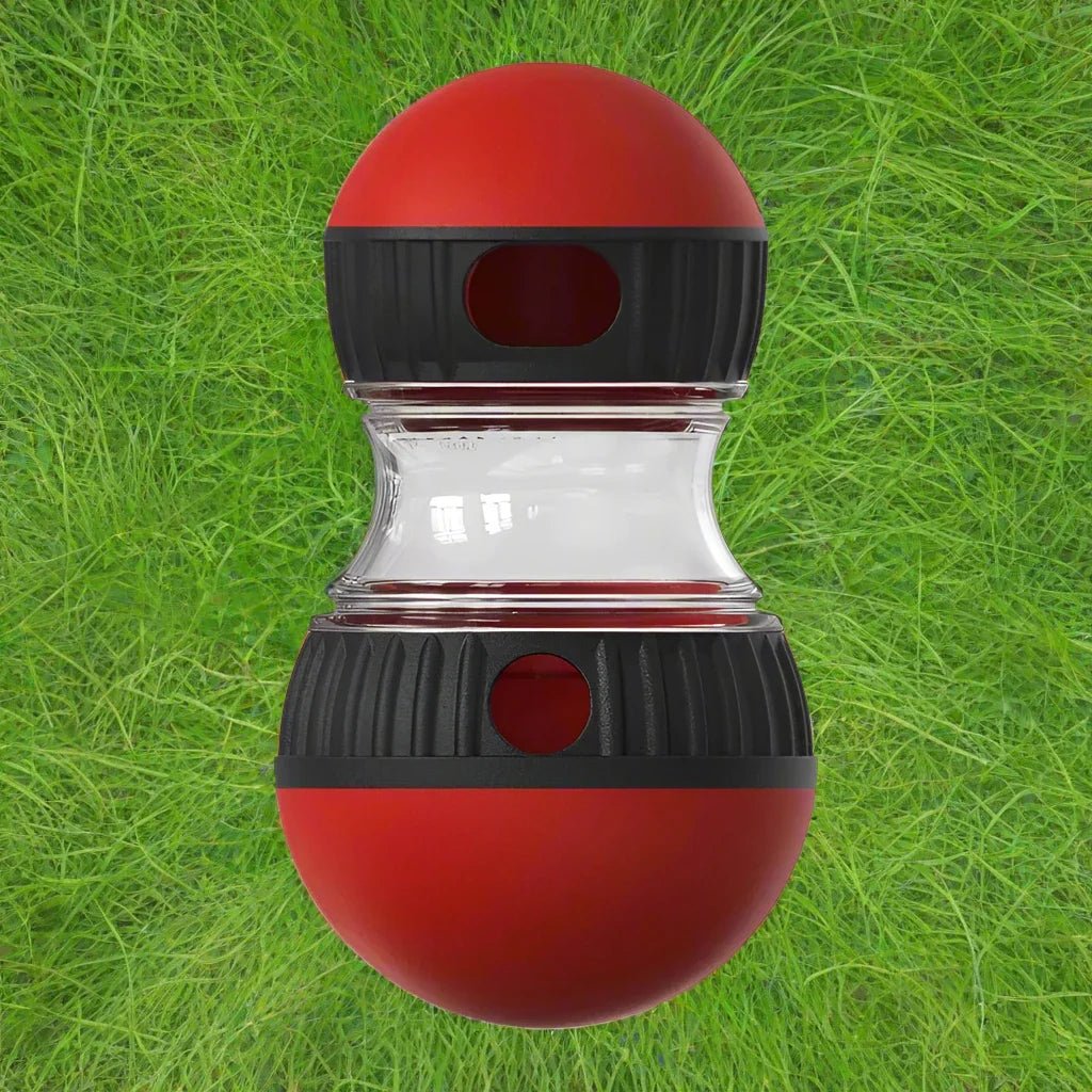 Distributeur de Nourriture - EllipticalDogPuzzleToy™ - Rouge - Royaume des Chiens