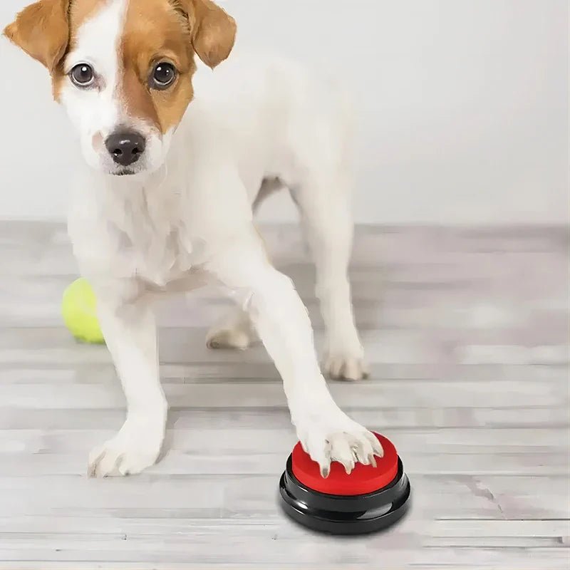 Buzzer d'entraînement - ChienParlant™ - Rouge - Royaume des Chiens